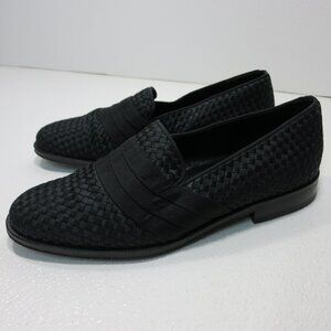 Saks Fifth Avenue Cloth Dress Formal Fashion Loafers Men's Footwear Shoes 7